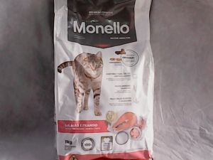 MONELLO CAT DRY FOOD SALMON 1kg