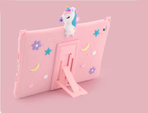 Case Anak IPad 2 3 4 9.7 2011 2012 WiFi 5G LTE Gen 2nd 3rd 4th Softcase Lucu Cute Unicorn Casing Cover Standing Tali Motif