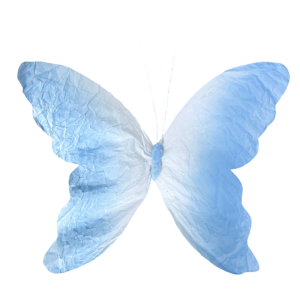 Single Layer Gradient Color Clip On Butterflies No Tools Required For Dynamic Window Displays And Home Parties