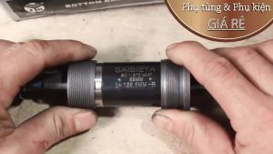 Trục giữa bạc đạn xe đạp thể thao địa hình 118 mm - HÀNG CAO CẤP