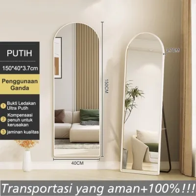 Standing Mirror 160 X 50CM Full Body Cermin Berdiri & Digantung Full Body Kaca Cermin Gantung Cermin Aestheitc Cermin