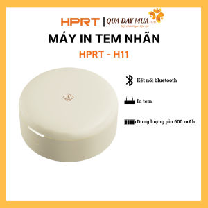 Máy in tem nhãn HPRT-H11 kết nối bluetooth thiết kế nhỏ gọn tiện lợi