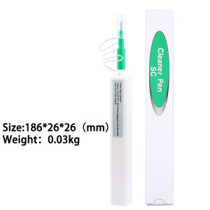 Fiber Optic Cleaner for SC/FC/ST One-Click Cleaner Tool for 2.5mm Fiber Optic