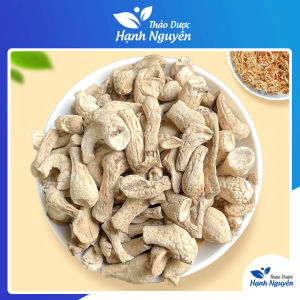 Chân nấm hương khô làm ruốc 500g (Loại 1 trắng thơm sạch) - Thảo Dược Hạnh Nguyên