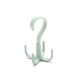 Swivel 4-hook  Hangers 360° Free Rotation Space-saving Strong Load-bearing Capacity Clothes Hat Hanger Storage Racks