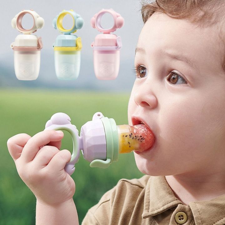 Banda Cute Infant Fresh Food Crab Fruit Feeding Baby Supplies Soother