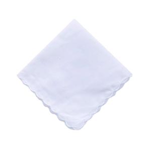 30x30cm Nam Nữ Cotton khăn tay màu trắng rắn hankies Khăn vuông có túi DIY sơn khăn tay cho phụ nữ
