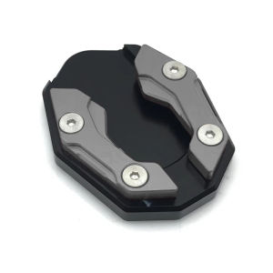 For YAMAHA NMAX XMAX MT15 R15M V3 V4 Modified Side Stand Shoes CNC Motorcycle Flat Foot Kick Extension Kickstand Enlarger Pad