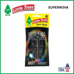 Little Trees Vent Wrap Air Freshener Supernova 4-PC