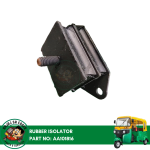1PC Rubber Isolator (AA101816) Engine Support for Bajaj RE Three Wheel Models BAJAJ Genuine Spare Parts