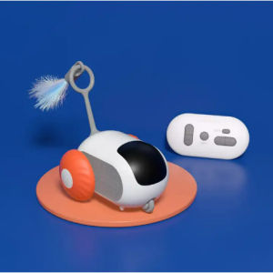 Pet Gravity Pet Toy – Electric Rolling Ball Running Car Beeping Ball Jumping Ball Cat and Dog Toys Cat Teaser Wand