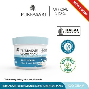 Purbasari Lulur Mandi Body Scrub | Mencerahkan | Melembabkan | Menyamarkan Belang | Perontok Daki