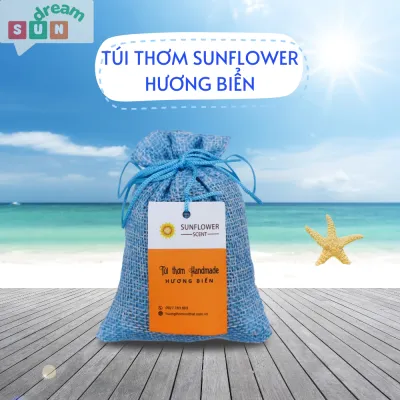 Túi Thơm Treo Tủ Quần Áo Sunflower Hương Biển Khử Mùi Ẩm Mốc Quần Áo Mang Lại Cảm Giác Tươi Mát Dễ Chịu