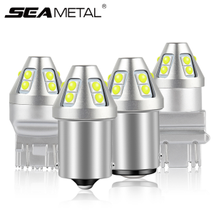 SEAMETAL LED Brake Light Turn Signal T20 LED W21/5W 7443 W21W 7440 PY21W P21W Led BAY15D BA15S BAU15S Led Car LED Bulb P21/5W Turn Signal 1156 3157 P27W Bulb