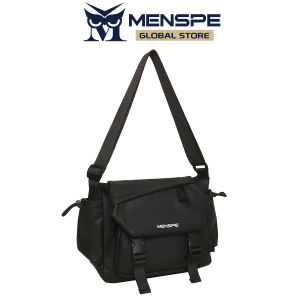 MENSPE กระเป๋าสะพายสะพายข้างสำหรับผู้หญิงกระเป๋าสะพายข้างกระเป๋าสะพายชายกระเป๋าสะพายข้างกระเป๋าน้ำหนักเบากระเป๋าลำลองกระเป๋าสะพายสลิงแฟชั่น