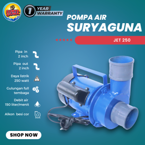 Pompa air modifikasi type jet 250 pipa 2 dim hemat listrik pompa air pendorong debit air besar gratis packing kayu
