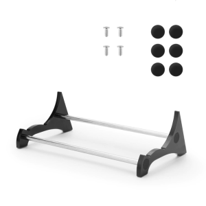 Acrylic Speakers Cradle Desktop Solution with AntiSlip Feet for 2024 Superior Sound