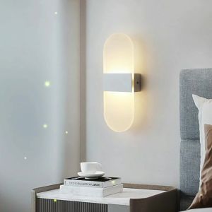 DREAMFOREST USB Rechargeable Wall Lights Home Indoor Motion Sensor Lighting Bedroom Bedside Lamp Corridor Stairway Decor Lights G6H2Fast shipping