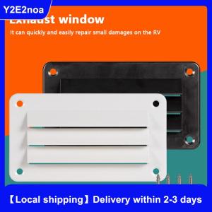 【Local shipping】 RV Air Vent Louver Professional Bathroom Office Ventilation Outlet Grille Louver For Boat Yacht Accessories Exhaust Fan