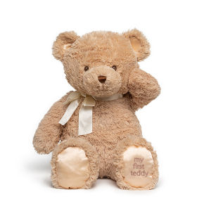 25 CM Fluffy Adorable Soft Teddy Bear Plush Toy with Bows Birthday Gifts Cute Stuffed Animal Toys