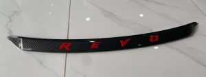 FORD RANGER T7/T8 2015-2020 FRONT BONNET WING LINING MOULDING ABS TRIM BLACK/RED LOGO & (PHAROS)MITSUBISHI TRITON 2019 2020 2021 2022 BONNET TRIIM HOOD LID LINNING (mat black)