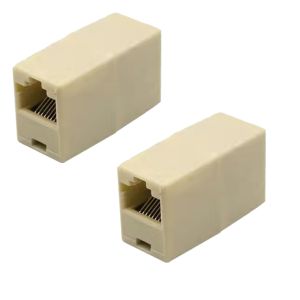Ethernet Splitter Adapter RJ45 Female 1to2 Female Socket Adapt Extender Plug LAN Network Connector