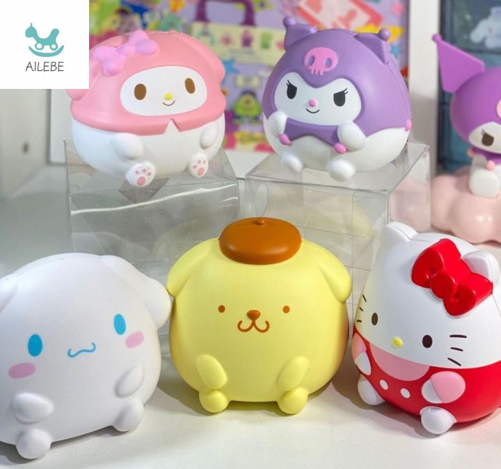 AILEBE Sanrio หยิกเพลงคลายการบีบอัดสิ่งประดิษฐ์ตุ๊กตา Kuromi ฟื้นตัวช้า ...