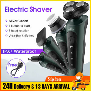 9D Electric Shaver Multi Functional Razor Waterproof Blade Electric Shaver for Men Beard Rechargeable Electric Razor for Men Face Shaving Machine