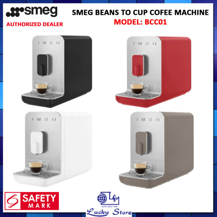 (BULKY) SMEG RETRO STYLE BCC01 BEAN TO CUP COFFEE MACHINE, 1470W, 1