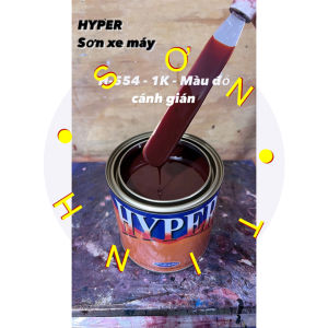 Sơn xe máy HYPER màu cánh gián trong 1K - Dùng cho gỗ - xe máy (Code: H-554) sơn thơm công nghiệp
