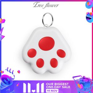 Smart GPS Tracker Two-way Alarm Tracking  Mini Anti-Lost Waterproof Bluetooth Locator Tracer For Pet Dog Cat Kids Car Wallet Key Collar Accessories