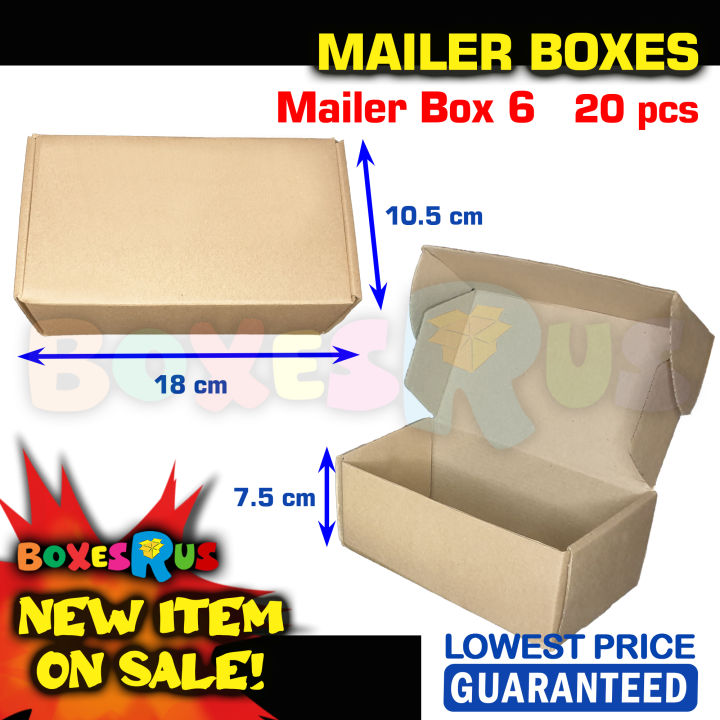 Perfume Box 20 Pieces Carton Shipping Box Gift Kraft DIY favor boxes