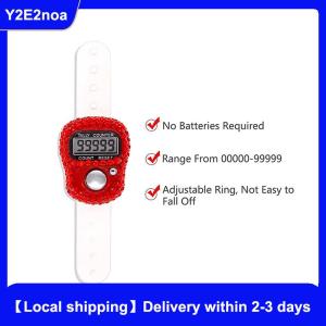【Local shipping】 Electronic Finger Counter Ring Finger Click Portable Resettable Digital Display Counter Golf Count Braided Prayer Accessories