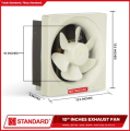 Standard ORIGINAL Exhaust Fan Sizes 6, 8, 10 and 12 Inches. 