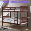 LOFT Design NILDA MONTROS Single Size solid wood double decker bunk bed convertible into 2 single bed / ikea bed / katil single. 
