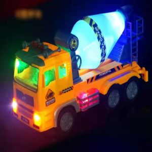 👍 Kids electric Fire-fighting  toy car policecar Music Light Simulation Excavator Engineering Vehicle