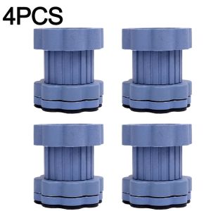 Polocat 1/4pcs Adjustable Height Washing Machine Foot Pad Anti Vibration Mat Anti-vibration Pad Universal Noise-reducing Leg Base Support