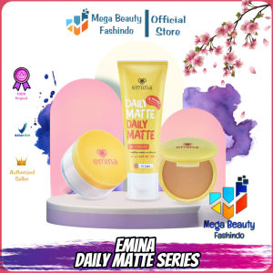 Emina Daily Matte | Loose Powder 20g | BB Cream 16g | Compact Powder 11g | Light Beige | Natural Beige