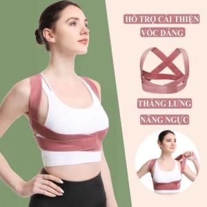 Đai chống gù lưng đai lưng chống gù vô hình dây đeo chống gù cao cấp định hình cột sống cố định lưng - Natural Beauty