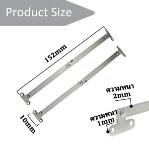 1 คู่ บานพับข้อศอก FLAP STAY HINGE มีขนาดให้เลือกหลากหลายเพื่อให้เหมาะกับตัวรองรับประตูและฝาตู้ต่างๆ