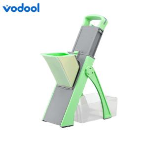 VODOOL Multifunctional Vegetable Cutter 304 Stainless Steel Lemon Slicing Tool Adjustable Salad Chopper for Home Kitchen