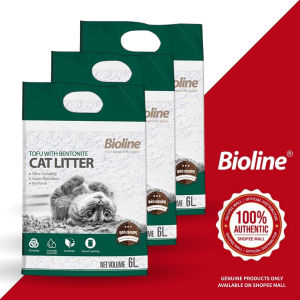 Bioline Tofu Cat Litter Health-oriented Deodorizing Activated Carbon Mixed Litter 6 Liters