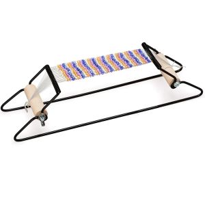 Metal Bead Loom Kit Weaving Beading Loom for Jewelry Bracelet DIY Knitting Machine Creative Handmade Beads Knitting Tool(No Beading)