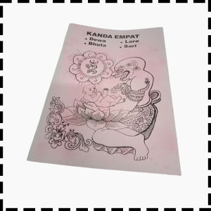 Buku Salinan Lontar Kanda Empat Dewa Bhuta Lare Sari Agama Hindu I Nyoman Tjateng