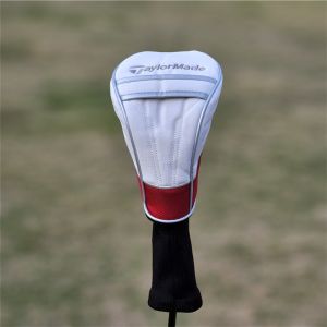 Taylormade Golf Headcover for Driver Fairway Hybrid Blade Putter PU Leather Waterproof Golf Wood Head Cover Number Tag