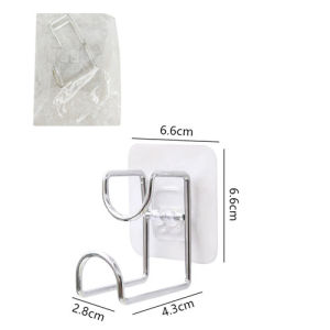 Wall Wash Basin Hook Holder Toilet Hanging Basin Hook No-Drill Washbasin Storage Rack Strong Adhesive Hook Washbasin Rack