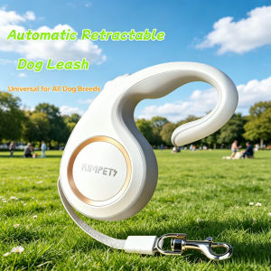 Automatic Retractable Pet Leash 3-Meter Dog Leash Outdoor Pet Supplies Includes Dog Collar Cat Leash Comfortable Grip