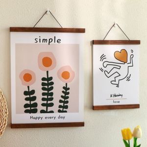 CHLOCH ic Design ic Poster Hanger Easy Installation Adjustable DIY Poster Scroll Art Display Canvas Frame Wall Art