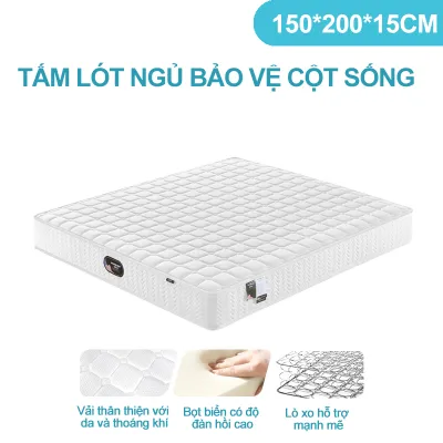 BMZAR Giường gỗ nguyên khối tựa lưng cao khung chắc chắn không gây tiếng ồn dài 1.2m/1.5m/1.8m ưu đãi đặc biệt trong thời gian có hạn