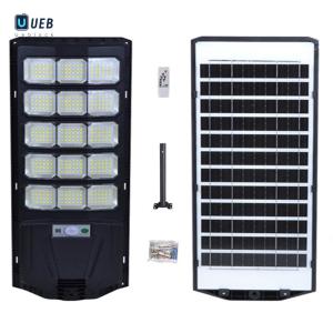 Ueblock✈ Large Solar Street Lights IP65 Waterproof Motion Sensor Solar Light with Remote Control for Yard Driveway Parking